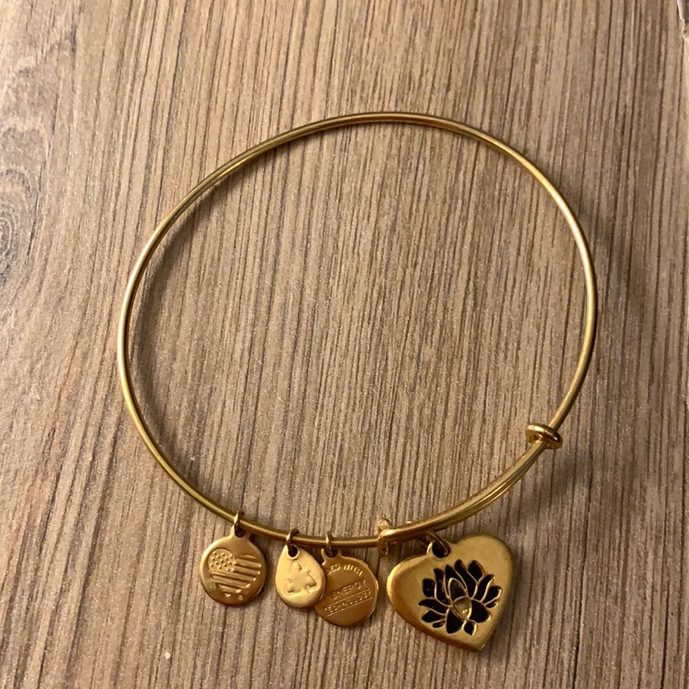 Gold Lotus Peace Petals - Alex and Ani Bracelet